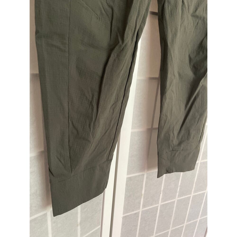 Athleta Trekkie North Jogger Pants 2 Mountain Olive Green Travel Hiking Gorpcore - Picture 5 of 6